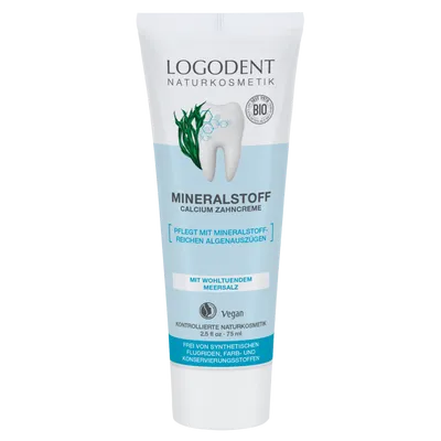 Logona Logodent, Mineralstoff-Zahncreme (Mineralna pasta do zębów)