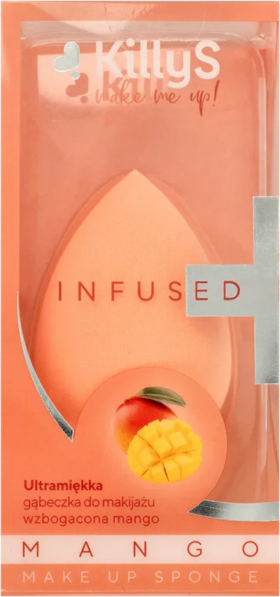 KillyS Make Me Up! , Infused Mango Makeup Sponge (Gąbeczka do makijażu z mango)