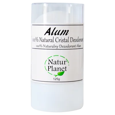 Natur Planet Alun 100% Natural Cristal Deodorant (100% naturalny dezodorant ałun sztyft)