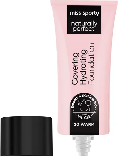 Miss Sporty Naturally Perfect, Covering Hydrating Foundation (Nawilżający podkład do twarzy)