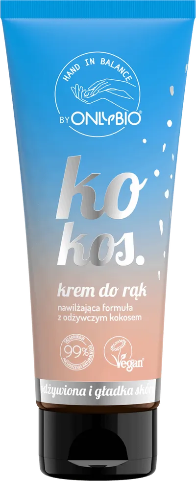 OnlyBio Hand in Balance, Krem do rąk `Kokos`