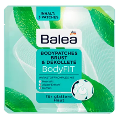 Balea BodyFIT, Body Patches  Brust und Dekollete (Plastry ujędrniające biust i dekolt)