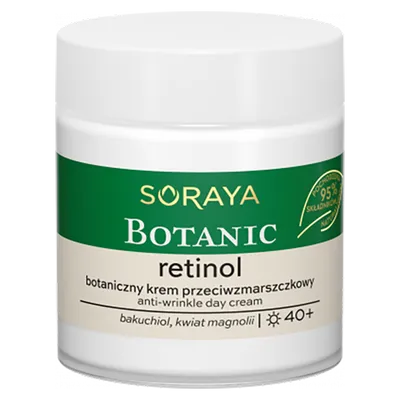 Soraya Botanic Retinol, Botaniczny krem przeciwzmarszczkowy na dzień 40+