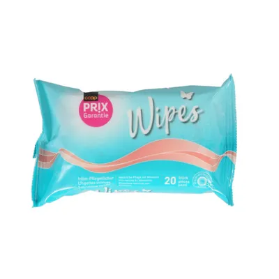 Coop Prix Garantie Intimate Cleansing Wipes (Chusteczki do higieny intymnej)