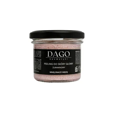 Dago Żurawinowy peeling do skóry głowy