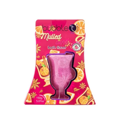 Bubble T Cosmetics Mulled Wine, Bath Fizzer (Grzane wino, Kula do kąpieli)