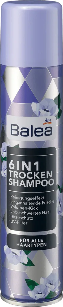 Balea 6 in 1 Trocken Shampoo (Suchy szampon do włosów 6 w 1)