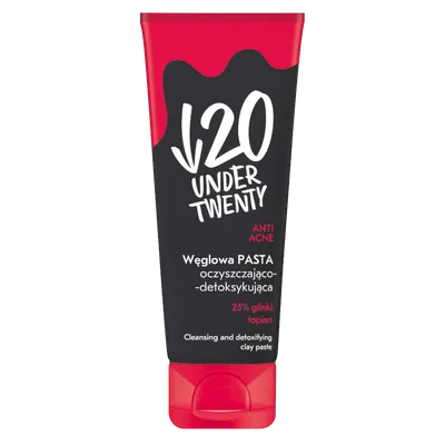 Under Twenty Anti Acne, Węglowa pasta oczyszczająco-detoksykująca