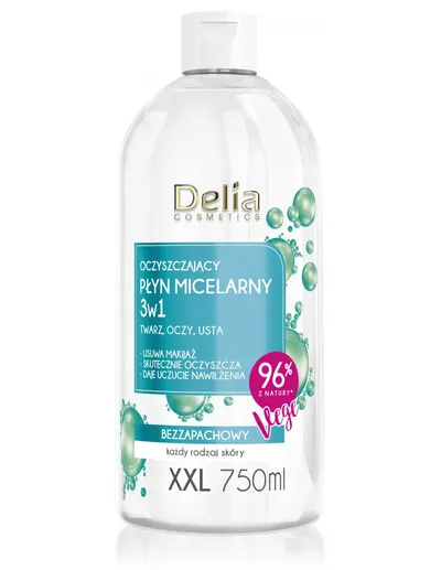 Oczyszczający płyn micelarny 3w1