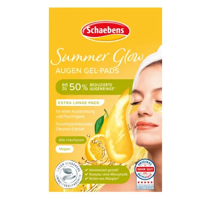 Schaebens Summer Glow, Eye Gel Pads (Żelowe płatki pod oczy)
