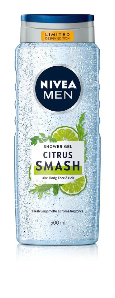 Nivea Men, Citrus Smash Shower Gel (Żel pod prysznic dla mężczyzn)