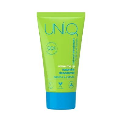 Uni.Q Wake Me Up, Natural Deodorant (Matcha & Cytryna, Naturalny dezodorant)