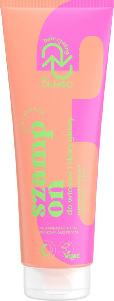 OnlyBio Hair Cycling, Odżywczy szampon do włosów i skóry głowy