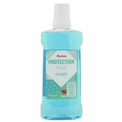 Auchan Protection, Płyn do płukania jamy ustnej ochrona zębów i dziąseł