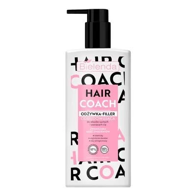Bielenda Hair Coach, Odżywka-filler odbudowująca do włosów suchych i puszących się