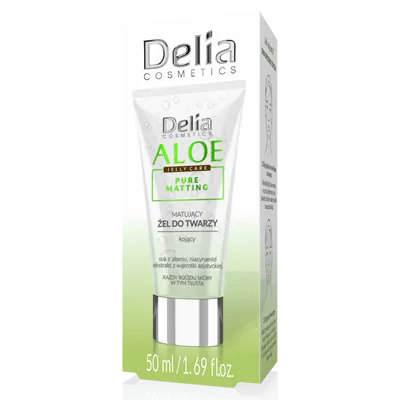 Delia Aloe Jelly Care, Matujący żel do twarzy