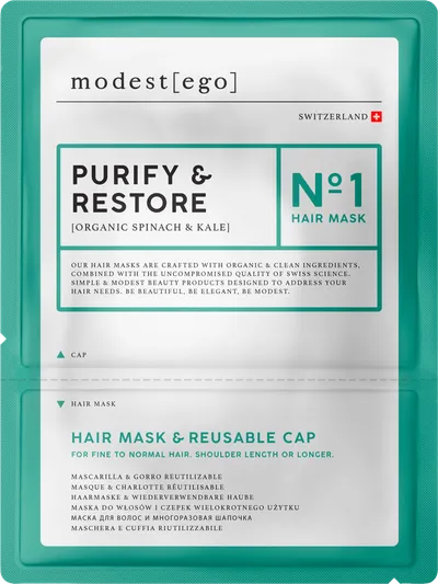 Modest [Ego] Haarmaske Purify & Restore No 1 (Maska do włosów `Oczyszczenie i odnowa`)