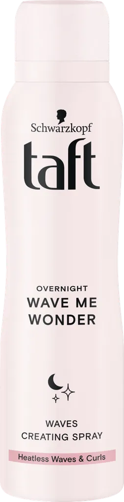 Schwarzkopf Taft Overnight Wave me Wonder Waves Creating Spray (Spray tworzący loki do wszystkich rodajów włosów)