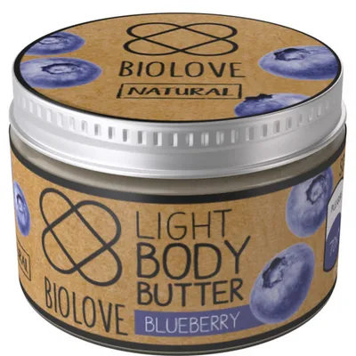 Biolove Blueberry, Light Body Butter (Lekkie masło do ciała Borówka)