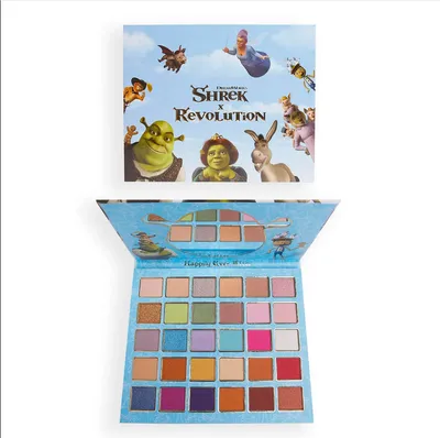 I Heart Revolution Shrek x I Heart Revolution, Happily Ever After Shadow Palette (Paleta cieni do powiek)