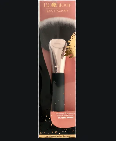 ECOntour Brush Factory Classic Brass, Pędzel wachlarzykowaty