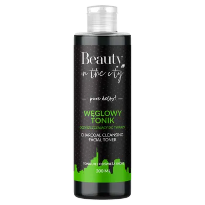 Beauty in the City Detox, Węglowy tonik oczyszczający do twarzy