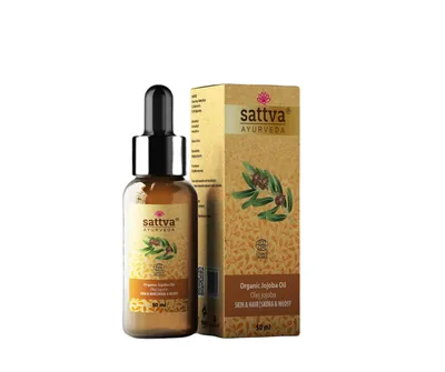 Sattva Ayurveda Organic Jojoba Oil (Organiczny olej jojoba)
