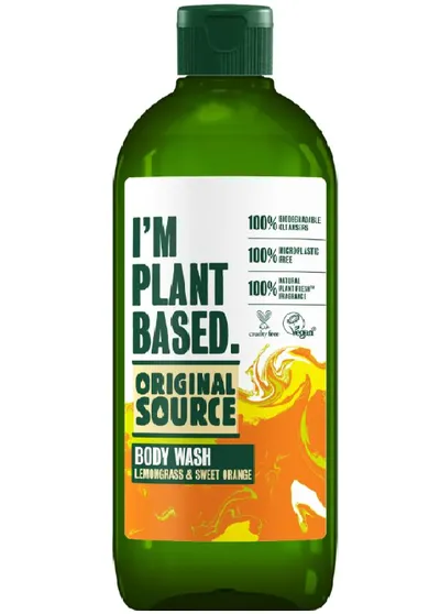 Original Source Plant Based, Lemongrass & Sweet Orange Shower Gel (Żel pod prysznic)