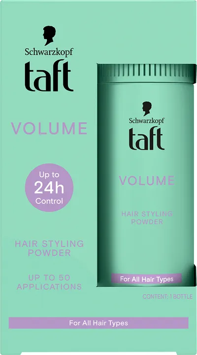 Schwarzkopf Taft Volume, Hair Styling Powder (Puder do włosów dodający objętości)