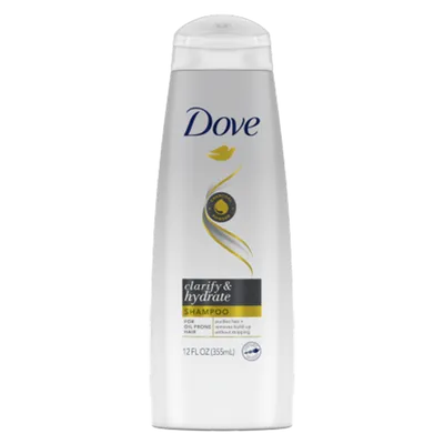 Dove Clarify & Hydrate, Sulphate-free Shampoo (Szampon do włosów ochronno-nawilżający bez SLS)