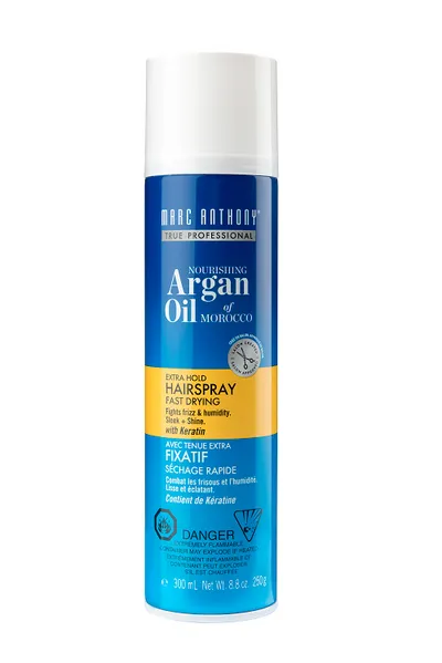 Marc Anthony True Professional Nourishing Argan Oil of Morocco, Extra Hold Hairspray (Lakier do włosów)