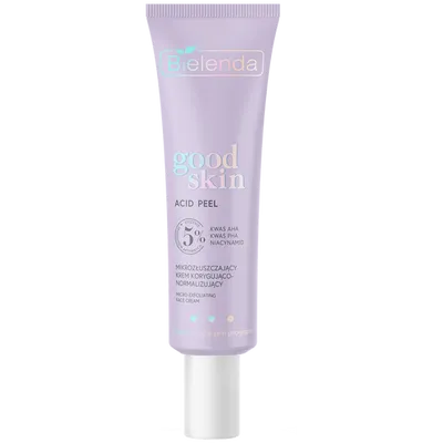 Bielenda Good Skin, Acid Peel Micro-exfoliating Face Cream (Mikrozłuszczający krem korygująco-normalizujący)