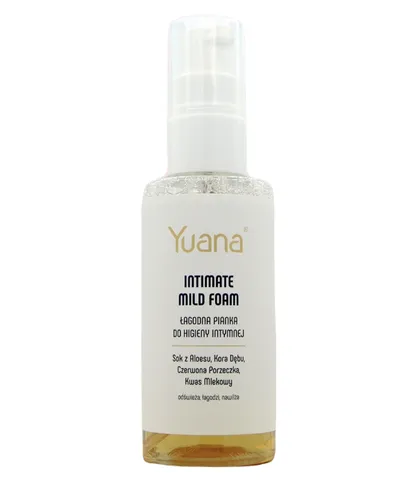 Yuana Intimate Mild Foam (Naturalna łagodna pianka do higieny intymnej)