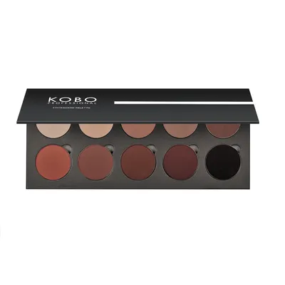Kobo Professional 10x Eyeshadow Palette 01 Basic (Paleta 10 cieni do powiek)