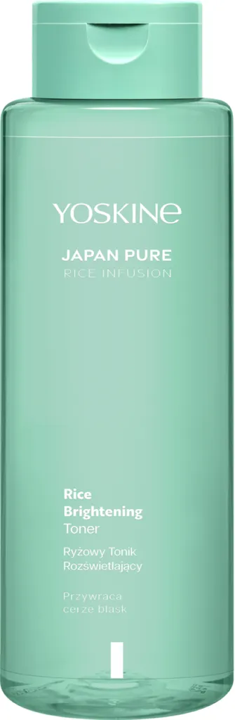 Yoskine Japan Pure, Rice Infusion, Ryżowy tonik rozświetlający