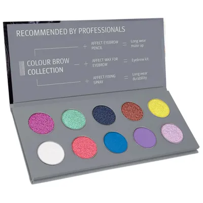 Affect Provocation, Pressed Eyeshadows Palette (Paleta 10 cieni prasowanych)