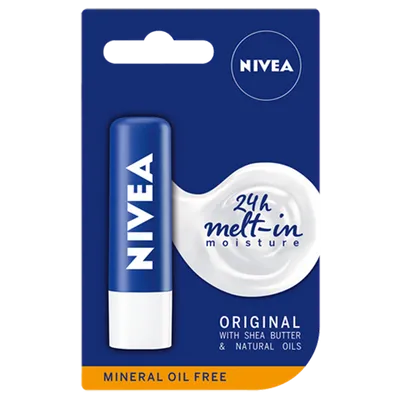 Nivea Original Care 24h Melt-in Moisture, Pomadka pielęgnacyjna