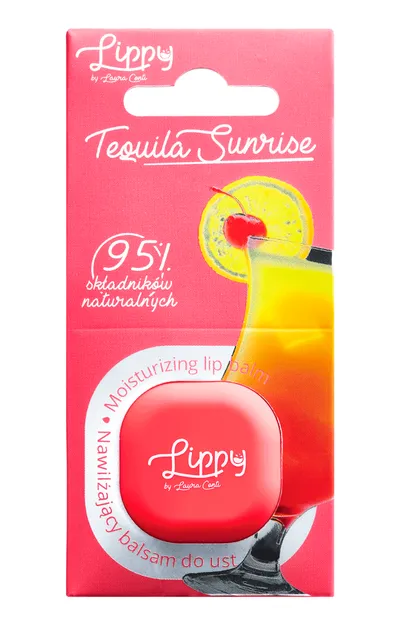 Laura Conti Lippy, Moisturizing Lip Balm Tequila Sunrise (Nawilżający balsam do ust)