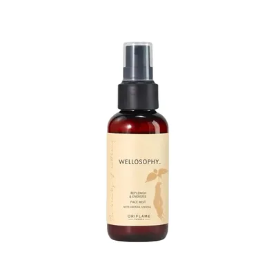 Oriflame Wellosophy, Replenish & Energise Face Mist (Nawilżająca mgiełka do twarzy)
