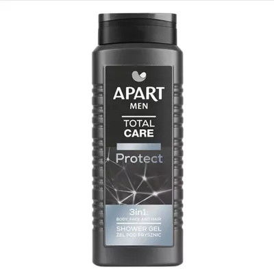 Apart Men, Total Care, Protect, 3 in 1 Shower Gel (Żel pod prysznic 3 w 1 dla mężczyzn)