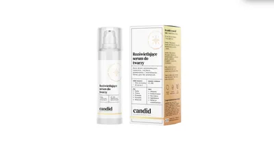 Candid Dermocosmetics Rozświetlające serum do twarzy kwas szikimowy i witamina c