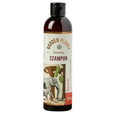 Garden Planet Nawilżający szampon do włosów z olejem z baobabu