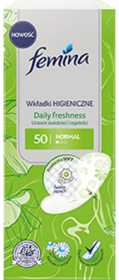 Femina Daily Freshness Normal, Wkładki higieniczne