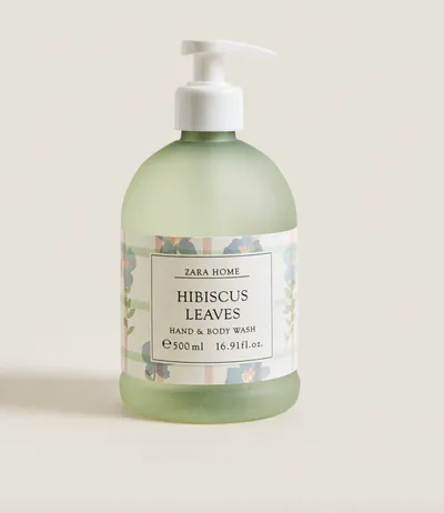 Zara Home, Hand & Body Wash Hibiscus Leaves (Mydło w płynie do rąk)