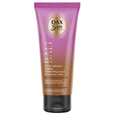 Dax Sun Extra Bronze Krem samoopalający do twarzy i ciała `Bali`