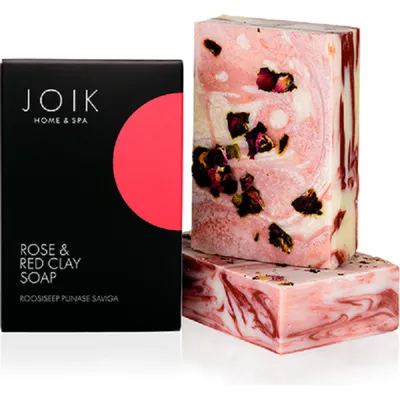 Joik Home & Spa, Rose & Red Clay Soap (Mydło `Róża i czerwona glinka`)