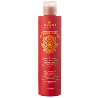Gyada Hyalurvedic Shampoo Riflessante Red Hair (Ajuwerdyjski szampon do czerwonych włosów)