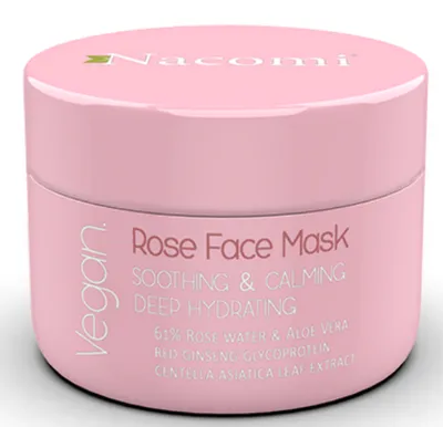 Nacomi Rose Face Mask Soothing & Calming Deep Hydrating (Maseczka Różana)