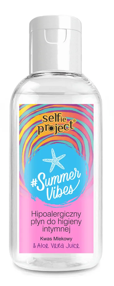 Selfie Project # Summer Vibes, Hipoalergiczny płyn do higieny intymnej