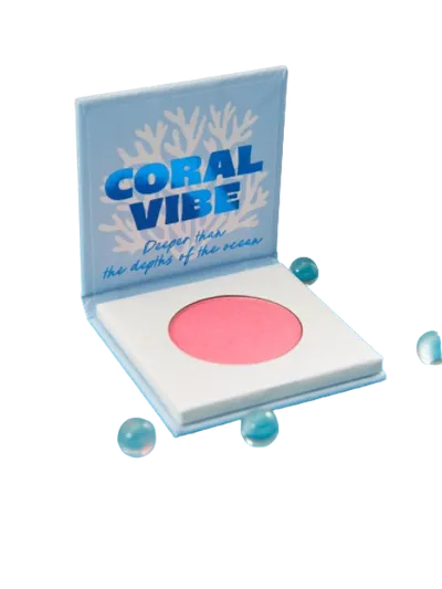 Sinsay MIYO x Sinsay, Coral Vibe Rouge Powder (Róż do policzków)